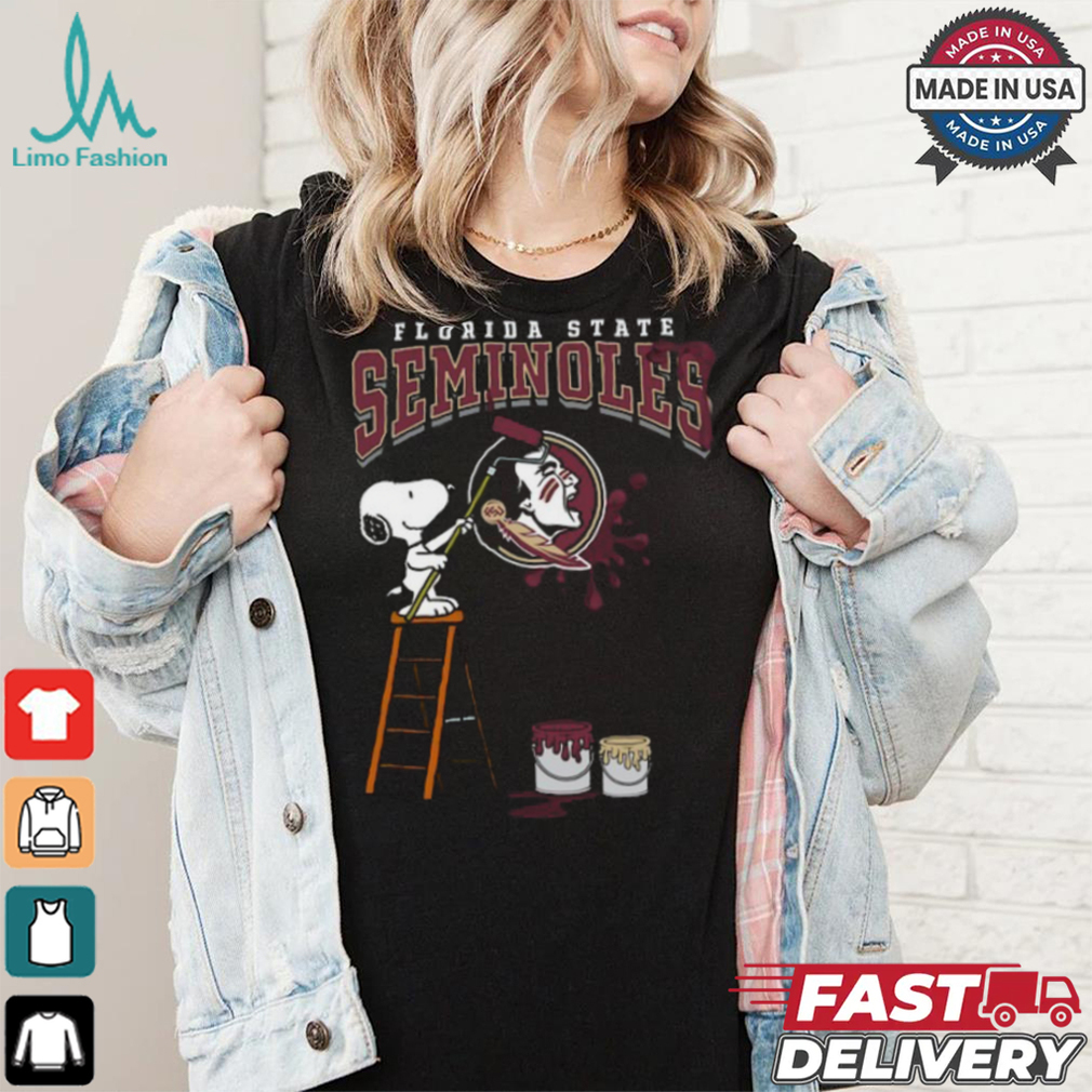 Florida State Seminoles Snoopy Painting Shirt Florida State Seminoles Snoopy Painting Shirt