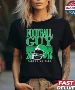 Football Guy Helmet Shirt