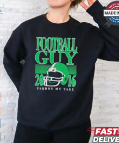Football Guy Helmet Shirt