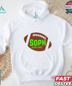 Football Sophomore School Year 2024 2025 In Green T shirt
