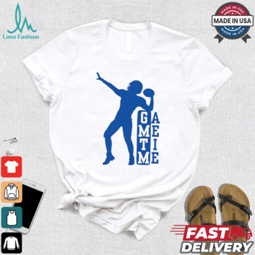 Football game time shirt