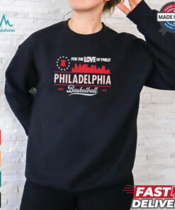 For the love of family Philadelphia 76ers basketball since 1949 vintage shirt