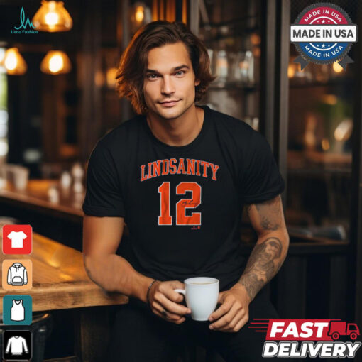 Francisco Lindor #12 Lindsanity Sh Signature New York Mets MLB t shirt