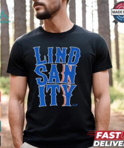 Francisco Lindor Lindsanity Text T shirts