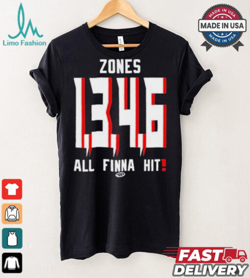 Freakorico Atl Hoe Zones 1,3,4,6 All Finna Hit Shirt