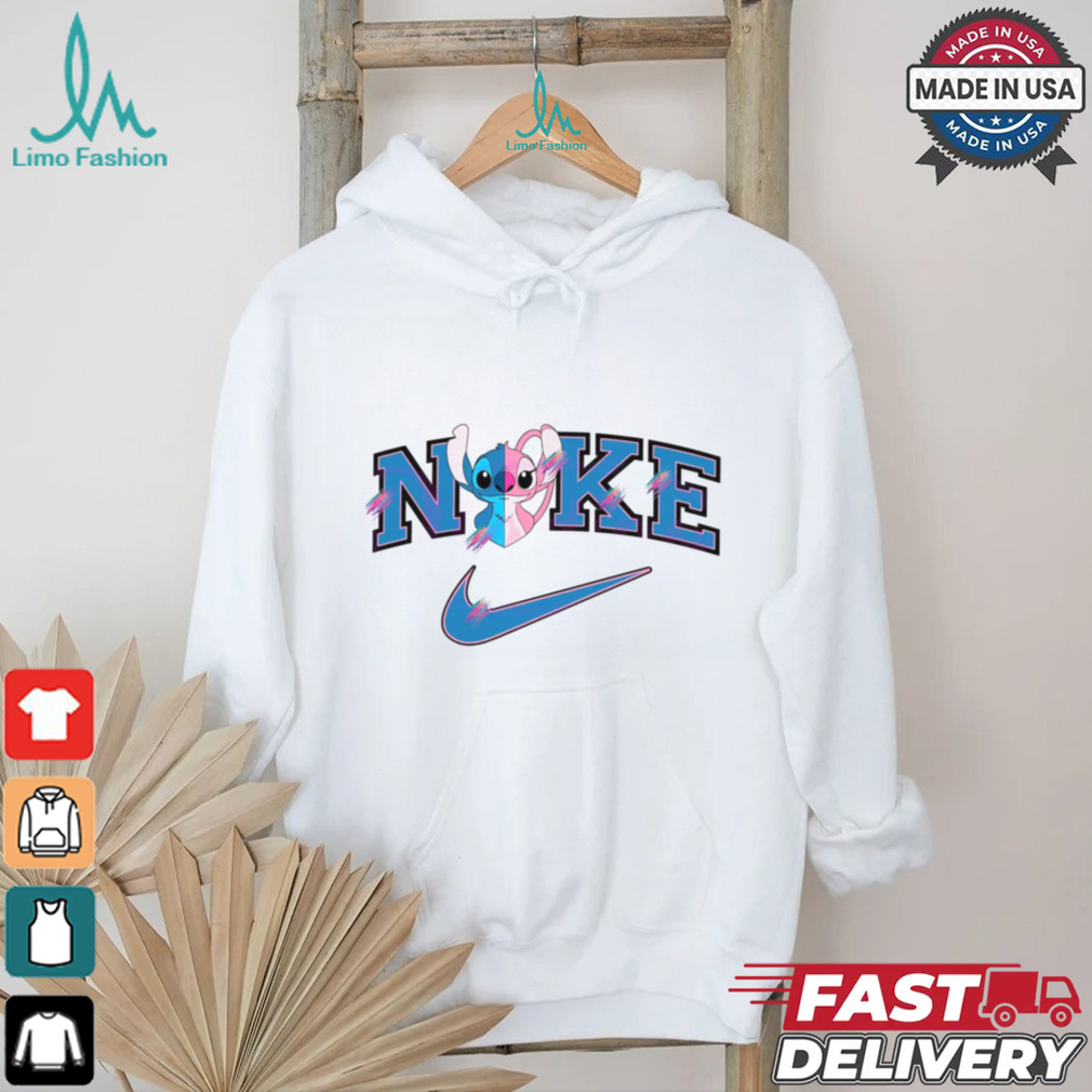 Free Cute Stitch Love Nike Logo shir Free Cute Stitch Love Nike Logo shir