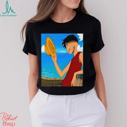 Funny Ahh Haircut Luffy t shirt