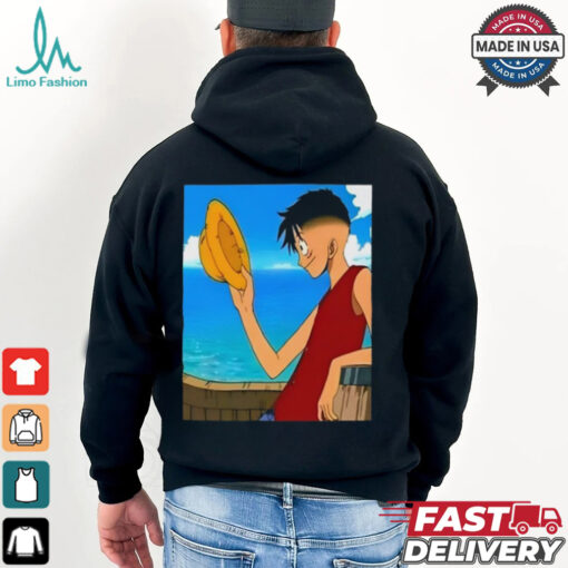 Funny Ahh Haircut Luffy t shirt