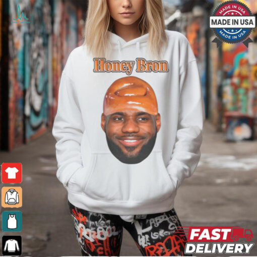 Funny Ahh Tees Lebron James Honey Brown Shirt