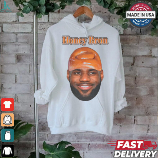 Funny Ahh Tees Lebron James Honey Brown Shirt