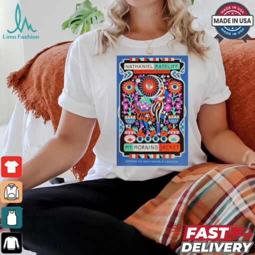 Funny My morning jacket empower fcu amphitheater at lakeview syracuse ny september 24 2024 tour poster shirt