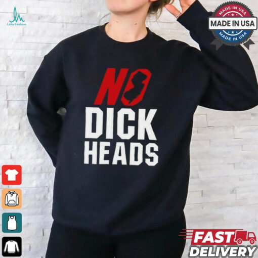 Funny No dickheads shirt