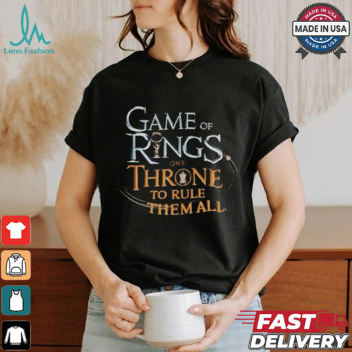 Game of Rings one Throne to rule them all shirt