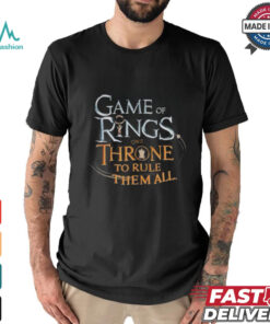 Game of Rings one Throne to rule them all shirt
