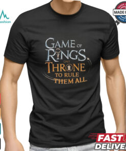 Game of Rings one Throne to rule them all shirt