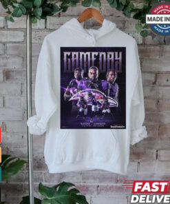 Gameday Baltimore Ravens At Dallas Cowboys Poster t shirt