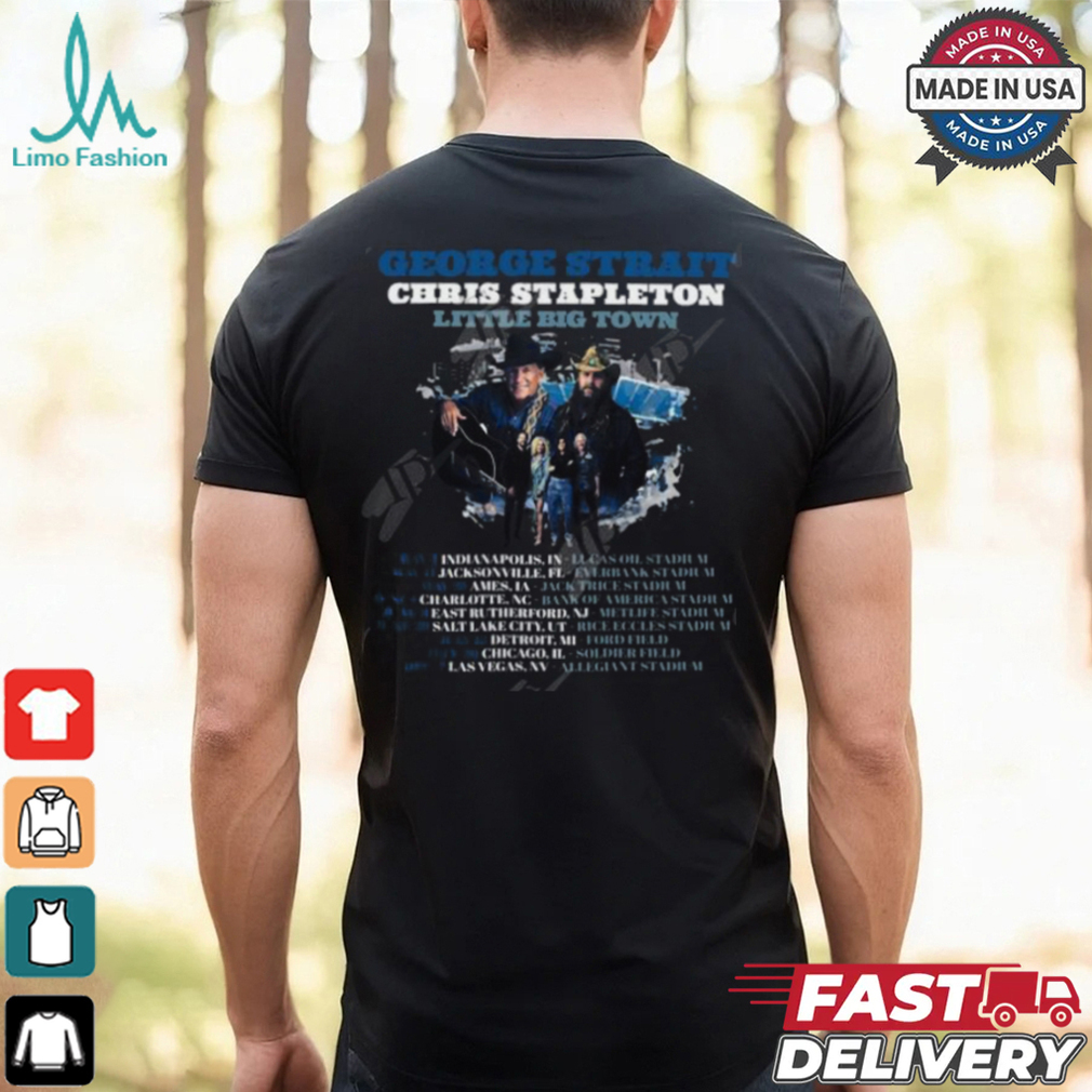 George Strait Chris Stapleton Little Big Town T Shirt George Strait Chris Stapleton Little Big Town T Shirt