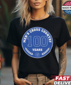 Georgetown University Men’s Cross Country 100 Years Anniversary T Shirt