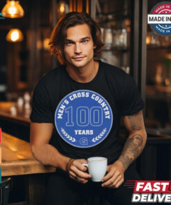 Georgetown University Men’s Cross Country 100 Years Anniversary T Shirt