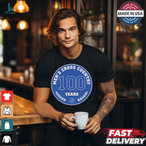 Georgetown University Men’s Cross Country 100 Years Anniversary T Shirt