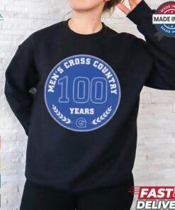 Georgetown University Men’s Cross Country 100 Years Anniversary T Shirt