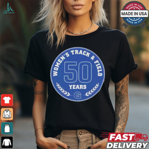 Georgetown Women’s Track & Field Country 100 Years Anniversary T Shirt