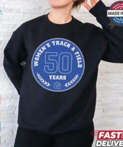 Georgetown Women’s Track & Field Country 100 Years Anniversary T Shirt
