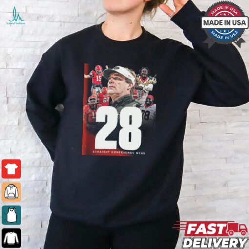 Georgia Bulldogs 28 Straight Conference Wins Shirt