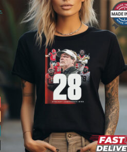 Georgia Bulldogs 28 Straight Conference Wins Shirt