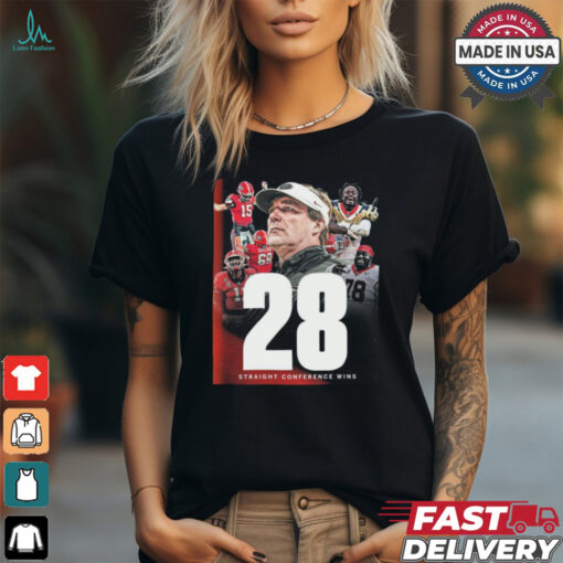 Georgia Bulldogs 28 Straight Conference Wins Shirt