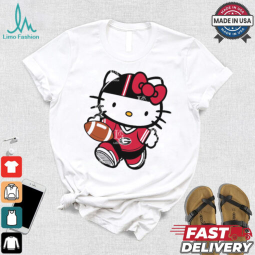 Georgia Bulldogs Cute Hello Kitty Football shirt
