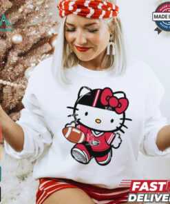 Georgia Bulldogs Cute Hello Kitty Football shirt