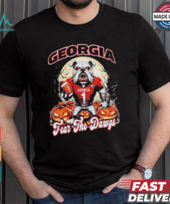 Georgia Bulldogs Fear The Dawgs Halloween Shirt, hoodie, sweater, long sleeve and tank top Georgia Bulldogs Fear The Dawgs Halloween Shirt