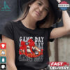 Football and cheer mom Football coquette bow game day shirt