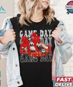 Georgia Bulldogs Football Team Go Game Day T Shirt