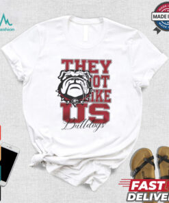 Georgia Bulldogs Football they not like us shirt