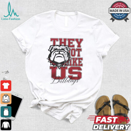 Georgia Bulldogs Football they not like us shirt