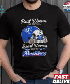 Georgia State Panthers x Snoopy Real Women Love Football Smart Women Helmet 2024 Shirt