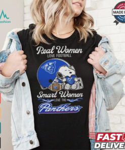 Georgia State Panthers x Snoopy Real Women Love Football Smart Women Helmet 2024 Shirt