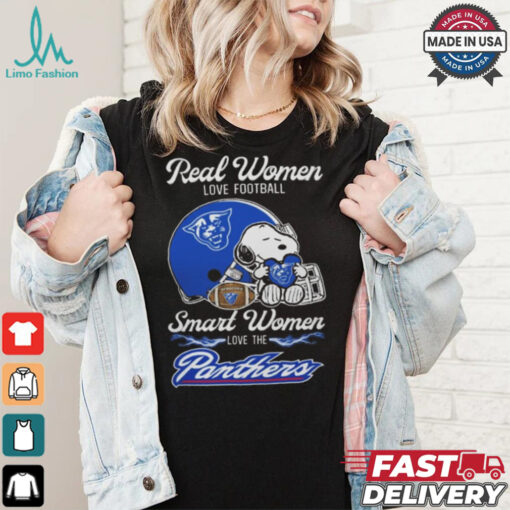 Georgia State Panthers x Snoopy Real Women Love Football Smart Women Helmet 2024 Shirt