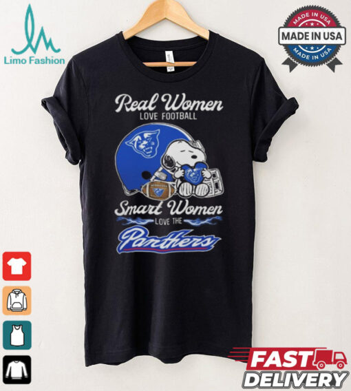 Georgia State Panthers x Snoopy Real Women Love Football Smart Women Helmet 2024 Shirt