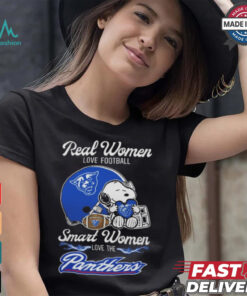 Georgia State Panthers x Snoopy Real Women Love Football Smart Women Helmet 2024 Shirt