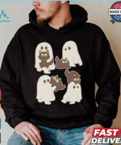 Ghost cats Halloween shirt