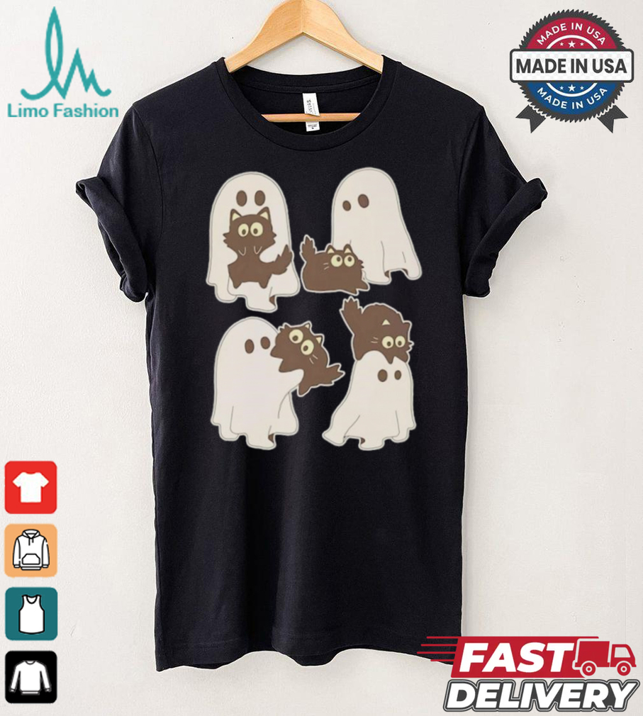 Ghost cats Halloween shirt Ghost cats Halloween shirt