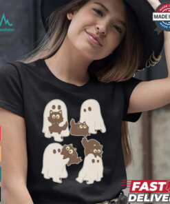 Ghost cats Halloween shirt, hoodie, sweater, long sleeve and tank top Ghost cats Halloween shirt