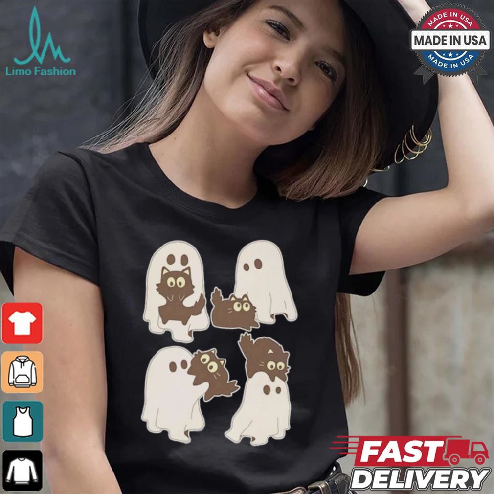 Ghost cats Halloween shirt Ghost cats Halloween shirt