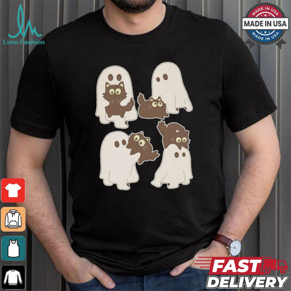 Ghost cats Halloween shirt Ghost cats Halloween shirt