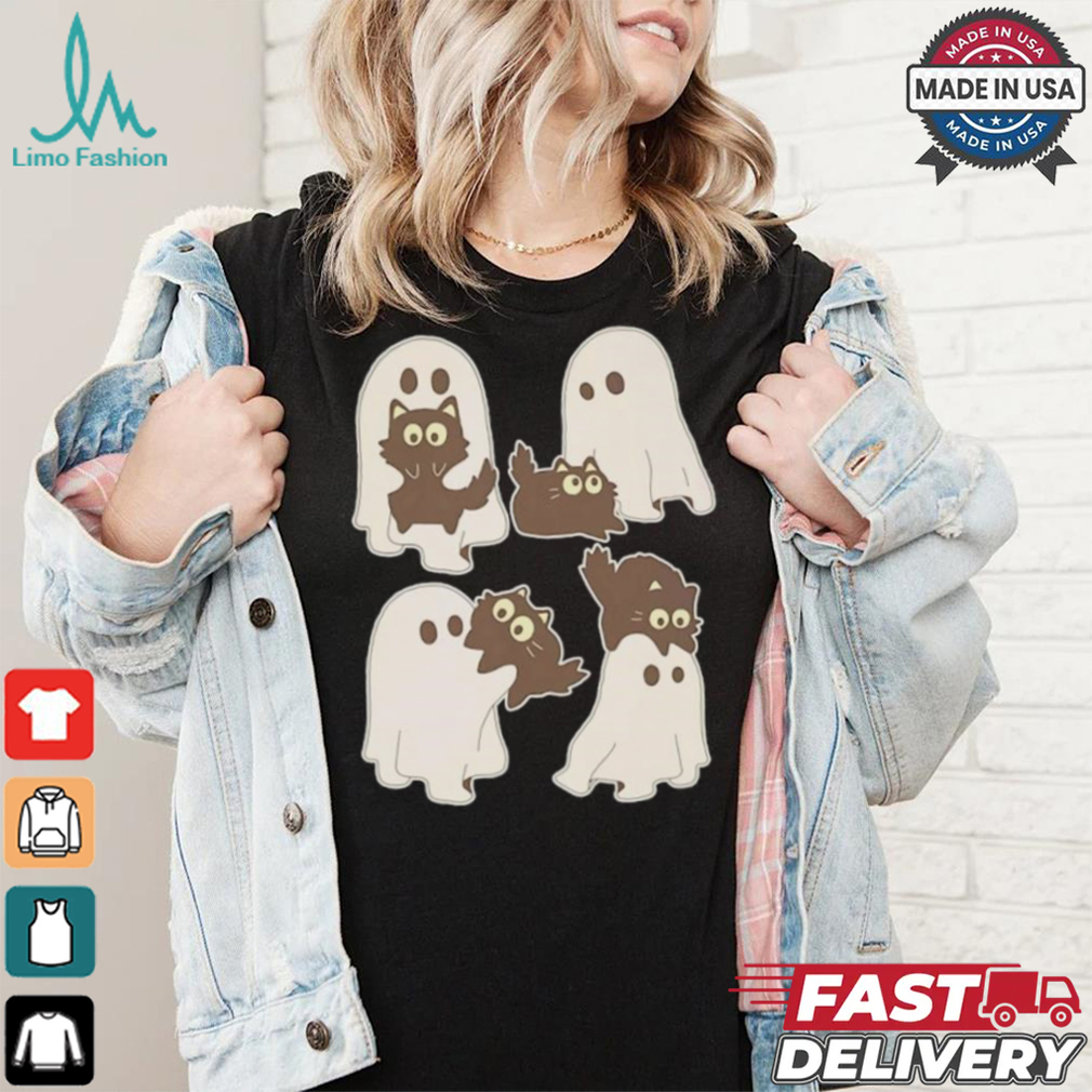 Ghost cats Halloween shirt Ghost cats Halloween shirt