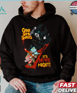 Ghost face at the movies t shirt