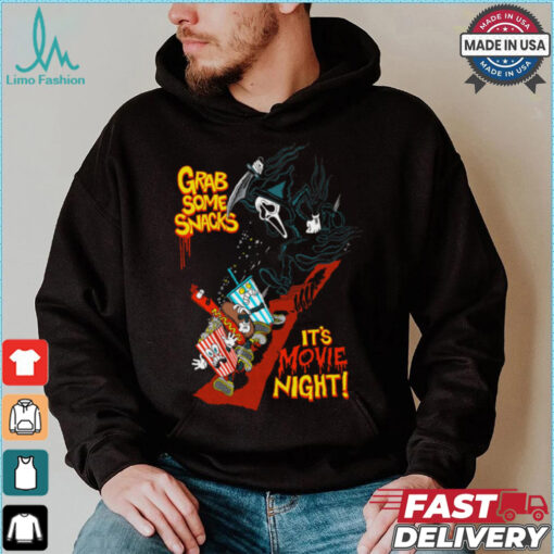 Ghost face at the movies   t shirt